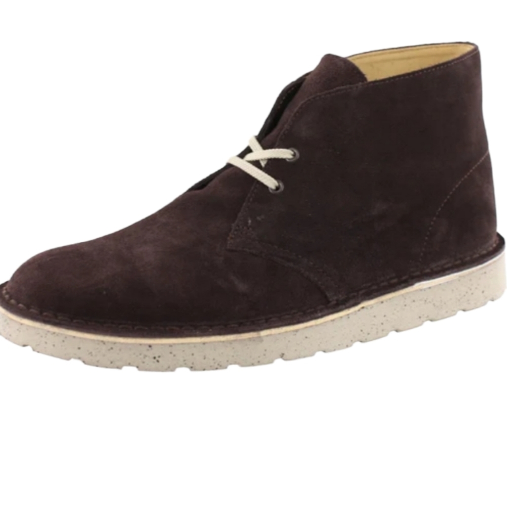 Clarks Boots Shoes Suede Hi Top Originals Men's Lace Up Desert Cola Brown 9.5